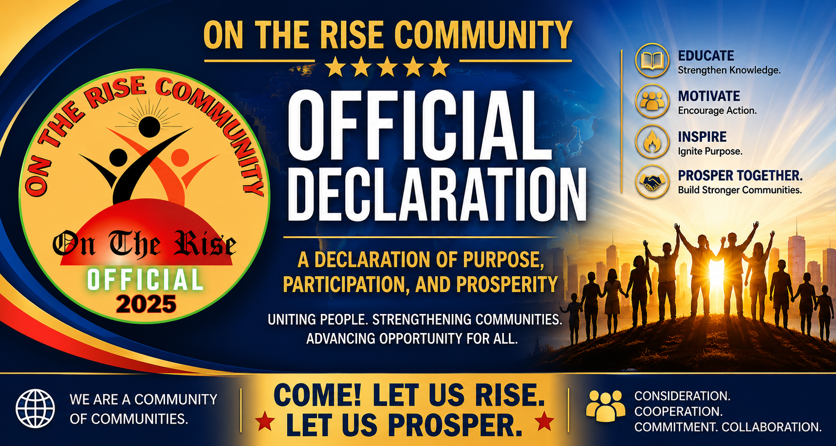 Official OTR Community Declaration Banner