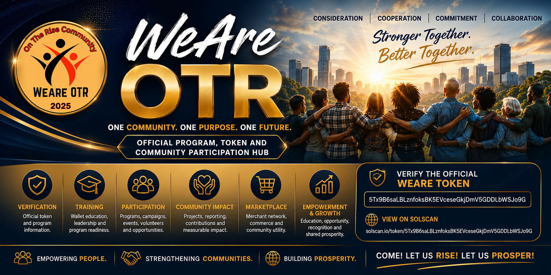 WeAre OTR — Community of Communities